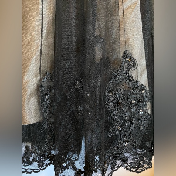 Black Fit and Flare 50’s Silhouette Retro Tea Dress - Picture 5 of 6